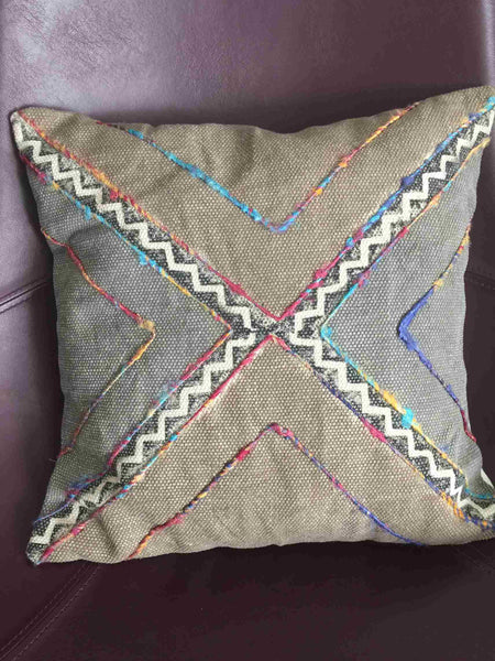 Handblock printed cushion covers