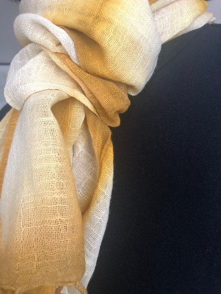 Handloomed Tie Dye Cotton Scarf